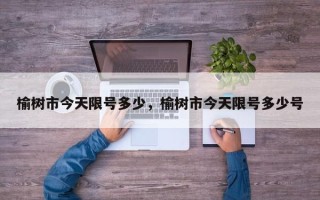 榆树市今天限号多少，榆树市今天限号多少号