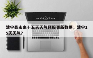 建宁县未来十五天天气预报更新数据，建宁15天天气？