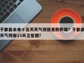 于都县未来十五天天气预报更新数据？于都县天气预报15天卫星图？